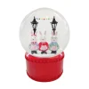 Discount Boule a neige chiens h16cm