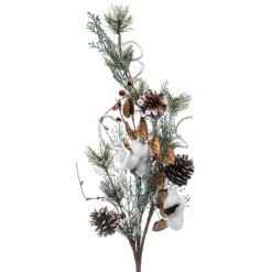 Clearance Branche coton baies h78cm