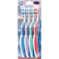 Sale CRYSTAL Brosse a dents x4