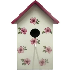 GARDEN LIFE Cabane a oiseaux florale