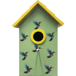 GARDEN LIFE Cabane a oiseaux florale