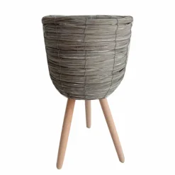 Online FLOURISH Cache pot sur pied h45cm