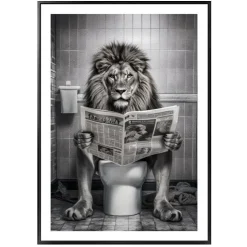 Online Cadre image lion