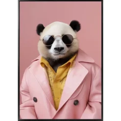 Outlet Cadre image panda 50x70cm