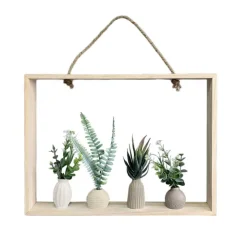 Sale Cadre vases fleurs artificielles