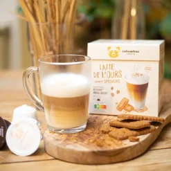 Sale COLUMBUS Cafe caps x12 golden latte