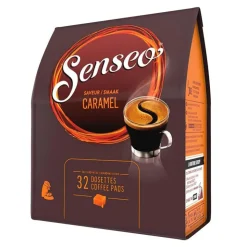 SENSEO Cafe dosettes x32 saveur caramel