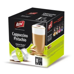 Hot Cafe rene cappuccion pistache