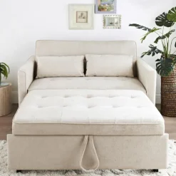 Clearance HOME COLLECTION Canape convertible + 2 coussins