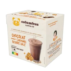 COLUMBUS Capsules x12 chocolat caramel