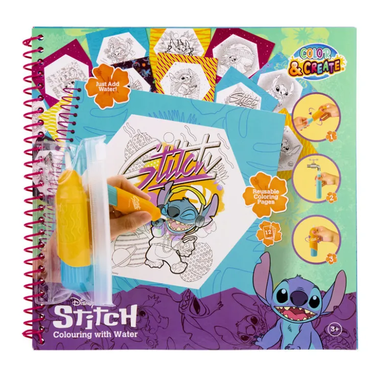 Best STITCH Carnet a colorier a eau