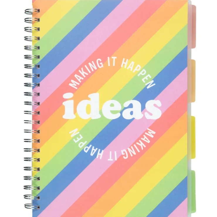 Hot Carnet a spirales avec onglets