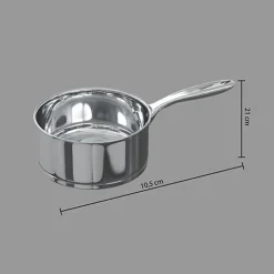 Online FIVE Casserole 20cm inox resilience