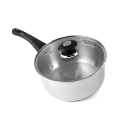 New Casserole x3 acier inox couv