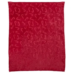 Hot CHRISTMAS COLLECTION Cdu plaid candy cane 130x160cm