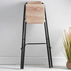 Outlet SPACEWAYS Chaise haute pliante bois