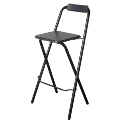 Best SPACEWAYS Chaise haute pliante noir