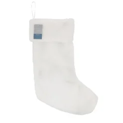 Hot Chaussette blanche velours