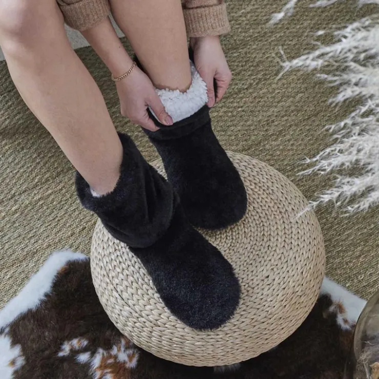 Hot Chausson bottine adulte fausse f