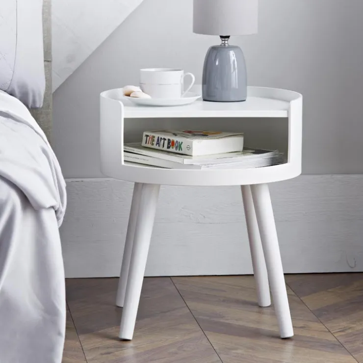 Outlet HOME COLLECTION Chevet blanc