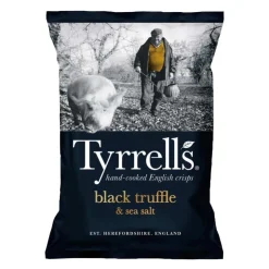 TYRRELL'S Chips truffe noire/sel de mer