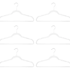 Clearance SIMPLY Cintres en plastique transparent