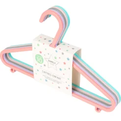 SIMPLY KIDS Cintres enfant x10 rose/lilas