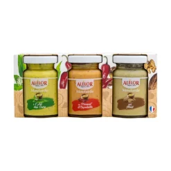 Online ALELOR Coffret moutardes aromatisees x3