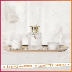 Sale Coffret senteur avec plateau