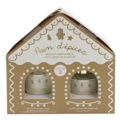 Hot WOOD & BERRIES Coffret senteur maison