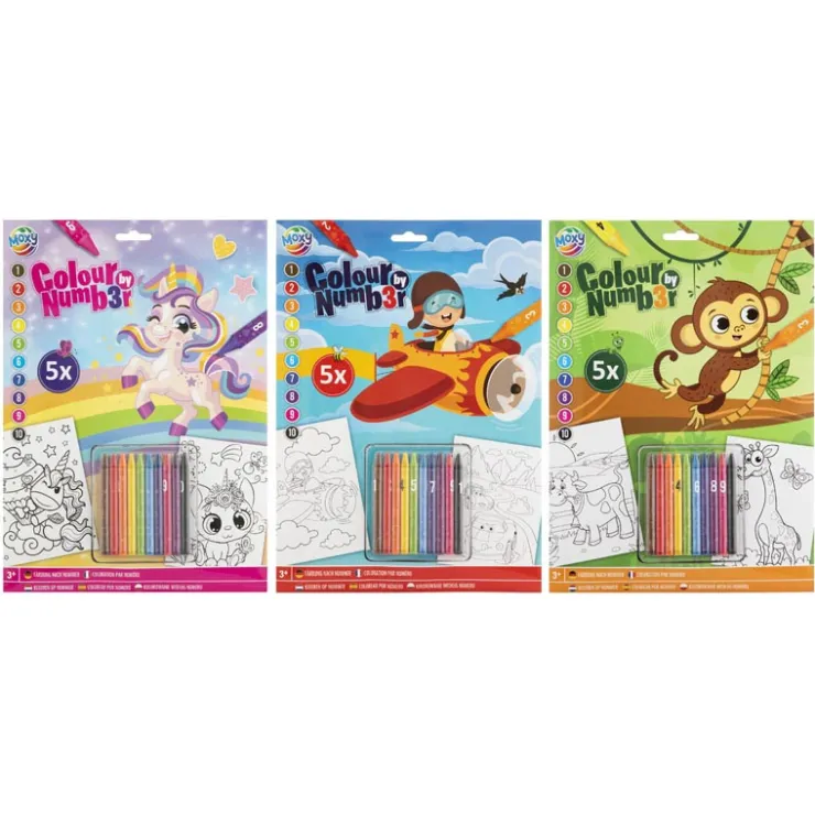 Discount MOXY Colorie avec les chiffres