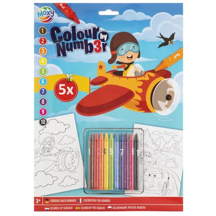 Discount MOXY Colorie avec les chiffres