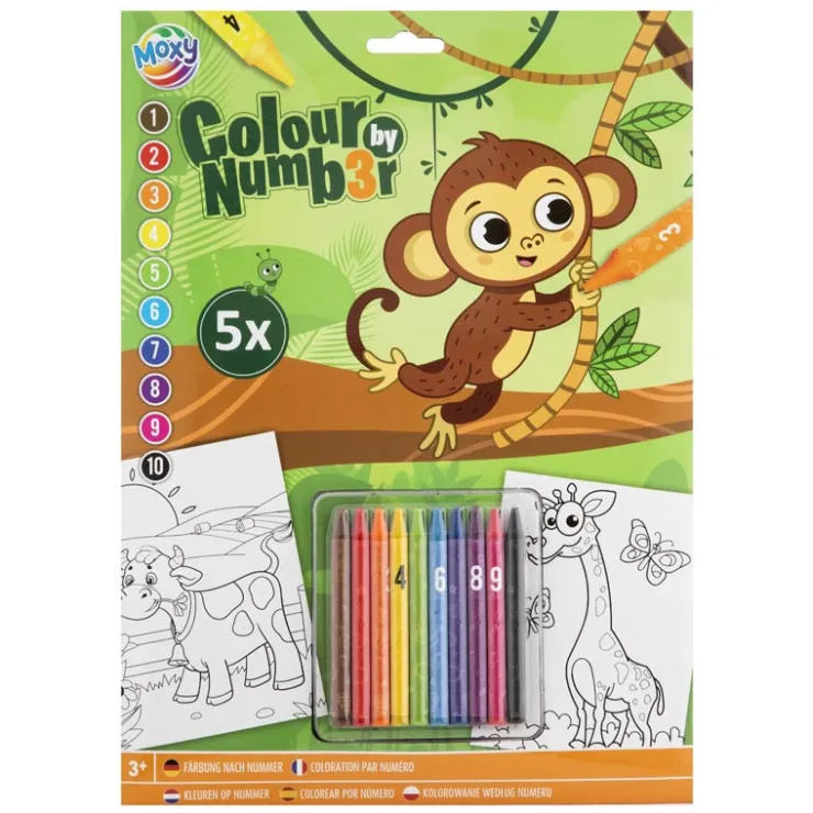Discount MOXY Colorie avec les chiffres