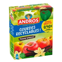 Online Compotes pomme/vanille x4