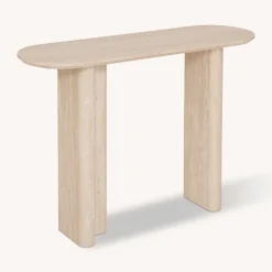 New Console effet travertin anaya