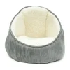 PERFECT PAWS Corbeille pour chat igloo grise