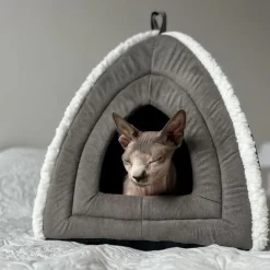 PERFECT PAWS Corbeille pour chat/chien igloo