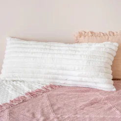 Discount PURE HARMONY Coussin bergen 40x90cm blanc