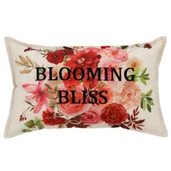 New HOME COLLECTION Coussin bliss 30x50cm rose