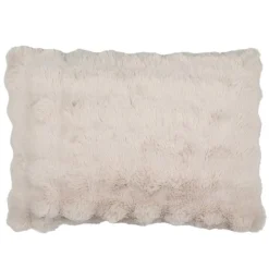 NATURAL HOME Coussin bubble avoine 50x70cm