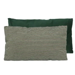 Outlet HOME COLLECTION Coussin chenille 30x50cm vert