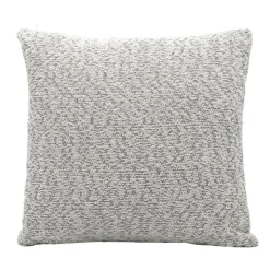 HOME COLLECTION Coussin darci 40x40cm gris clair