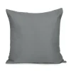 Discount HOME COLLECTION Coussin davao 40x40cm gris fonce