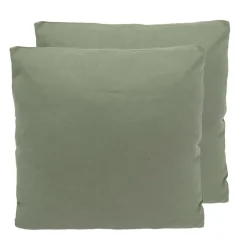 New HOME COLLECTION Coussin davao 60x60cm vert