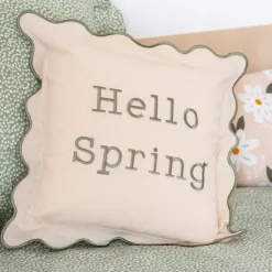 Online Coussin hello spring 40x40cm