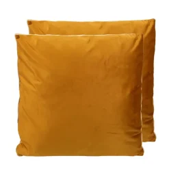 HOME COLLECTION Coussin illana 60x60cm velours m