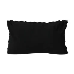 Hot HOME COLLECTION Coussin kalya 30x50cm noir