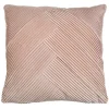 Sale PURE HARMONY Coussin pleated 48x48cm rose