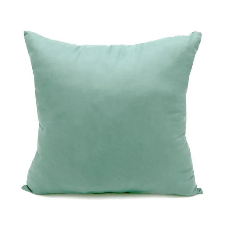 Hot SIMPLY Coussin romy 38x38cm vert