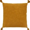 Discount HOME COLLECTION Coussin soho 40x40cm ocre